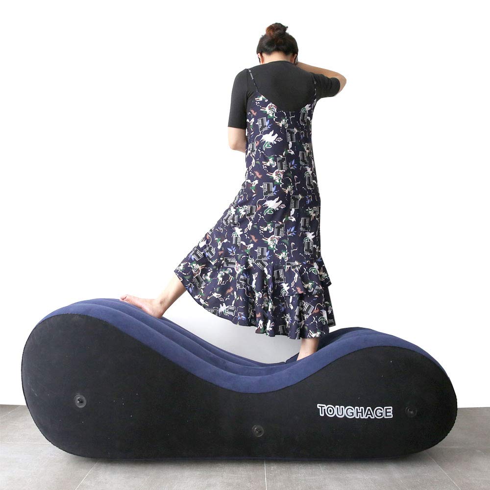 Zooma Sex Bett Aufblasbare Kissen Stuhl Sofa, Mehrzweck Aufblasbares Sex Lendenkissen, Sex Kissen Aufblasbar Sofa mit Elektrischer Pumpe, Bondage Sexmöbel Erotik SM Sex-Spielzeug für Paare