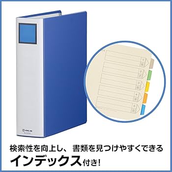 キングジム スーパードッチ A4縦 6cm 12冊 NO.2476A キングジム キングファイル スーパードッチ<脱・着>イージー A4