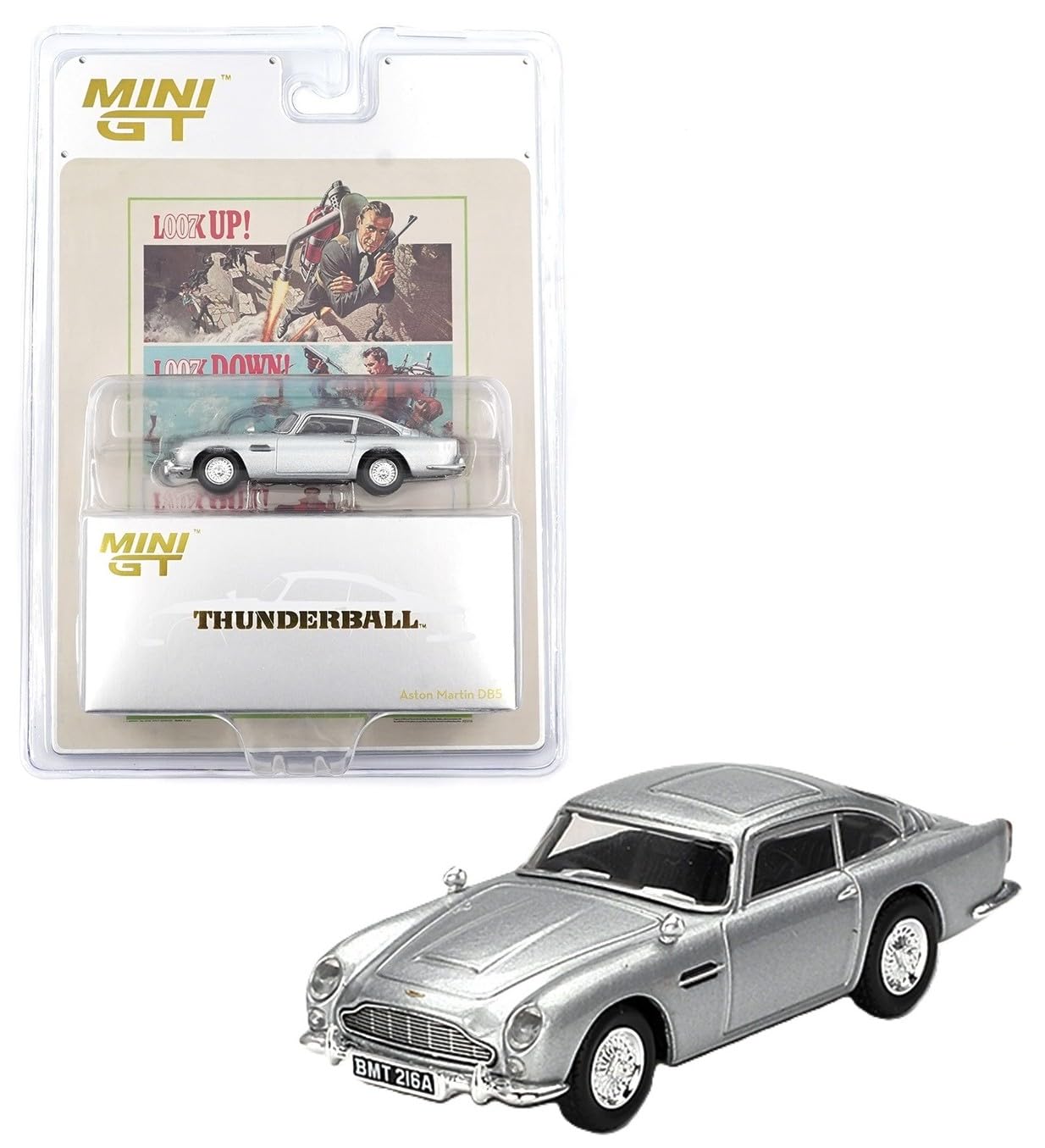 Amazon.com: Diecast Model Car Compatible with Mini GT 1:64 Aston