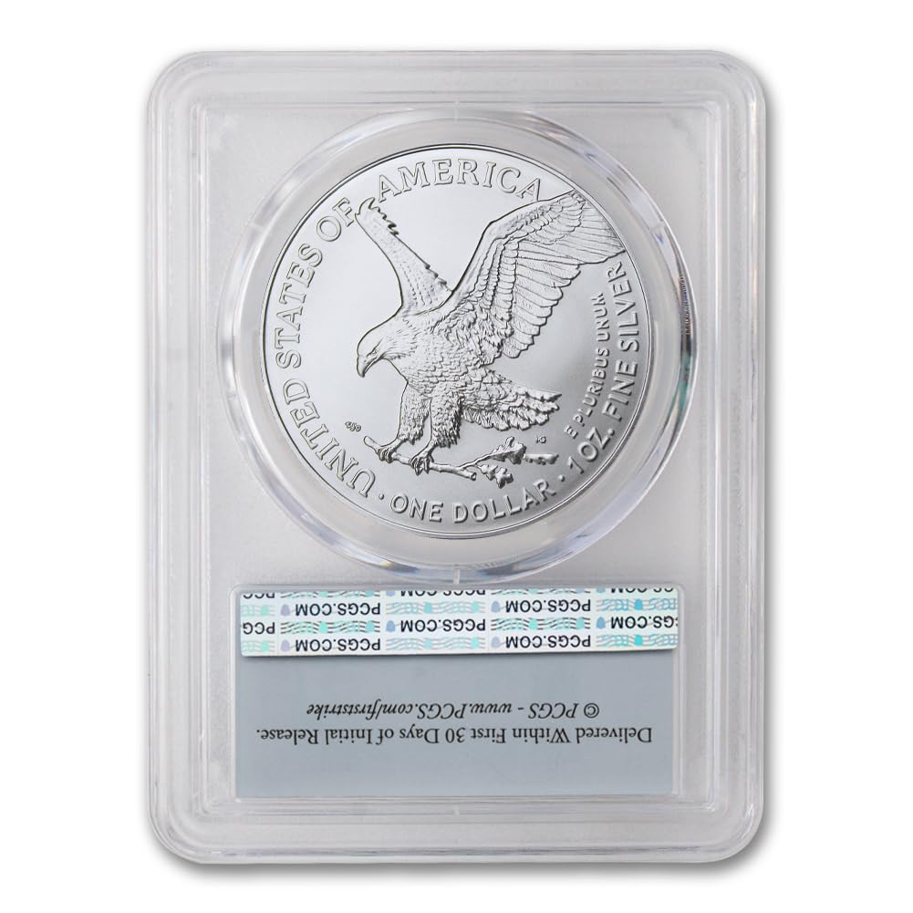 2025 (W) 1 oz American Silver Eagle Coin MS-70 (First Strike