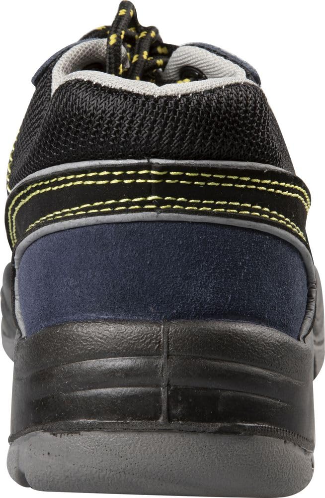 Goodyear Zapatos de Seguridad S1P de Metal en Gamuza Color Azul y Negro Talla 42