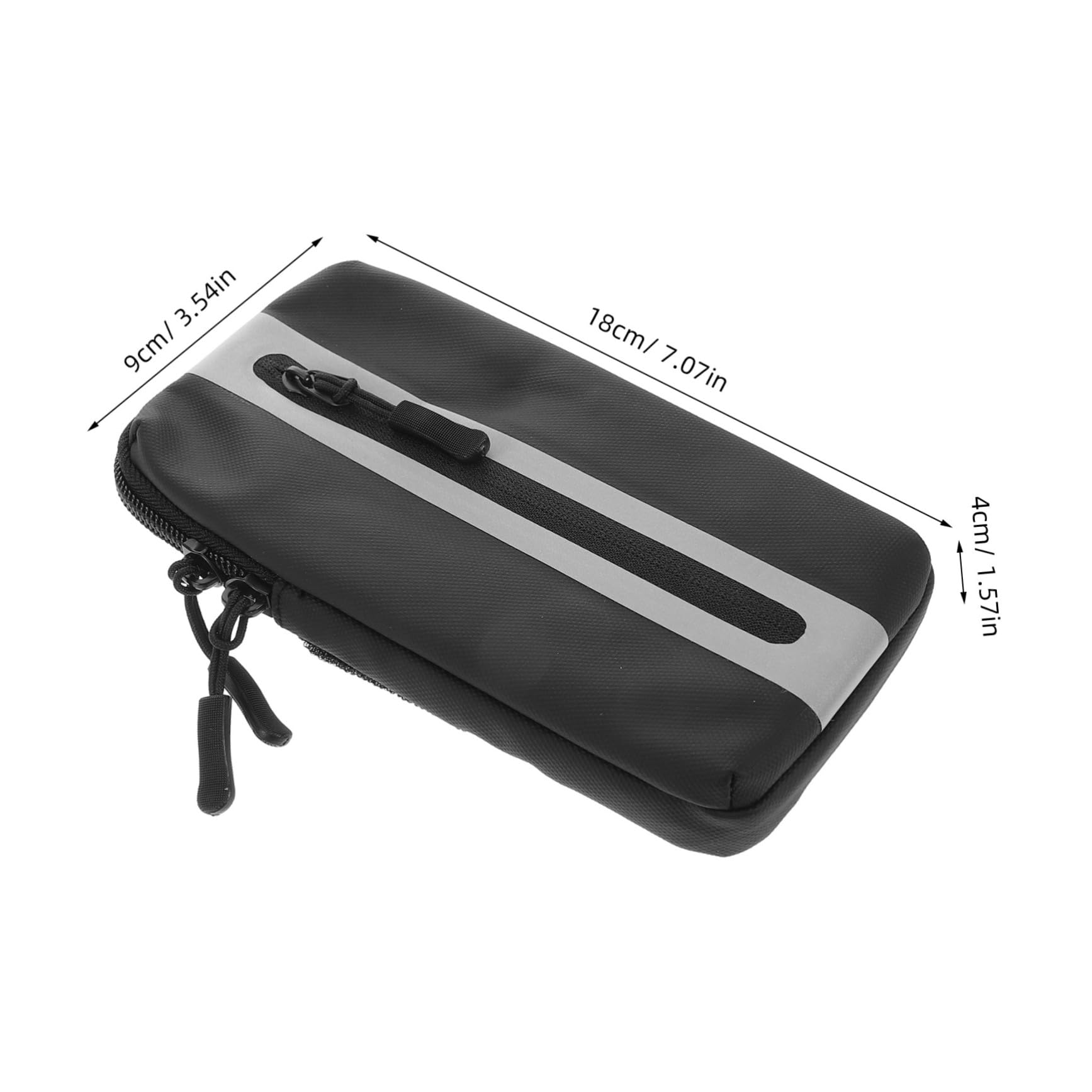 KALLORY Running Phone Arm Bag Lightweight Fitness Wristband Wallet with Fit Reflective Elements for Outdoor Sports Jogging Night Runs for Men Women