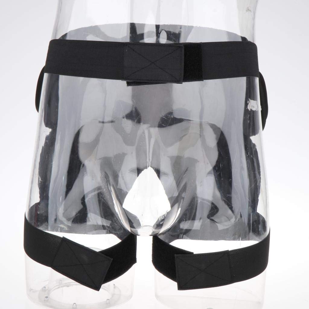 Padded Hip Shorts avec Coussin EVA 25mm Short Protection Hanche Coccyx Ajustable et Respirant Adapté Enfants Adultes Ski Roller et Skateboa, S