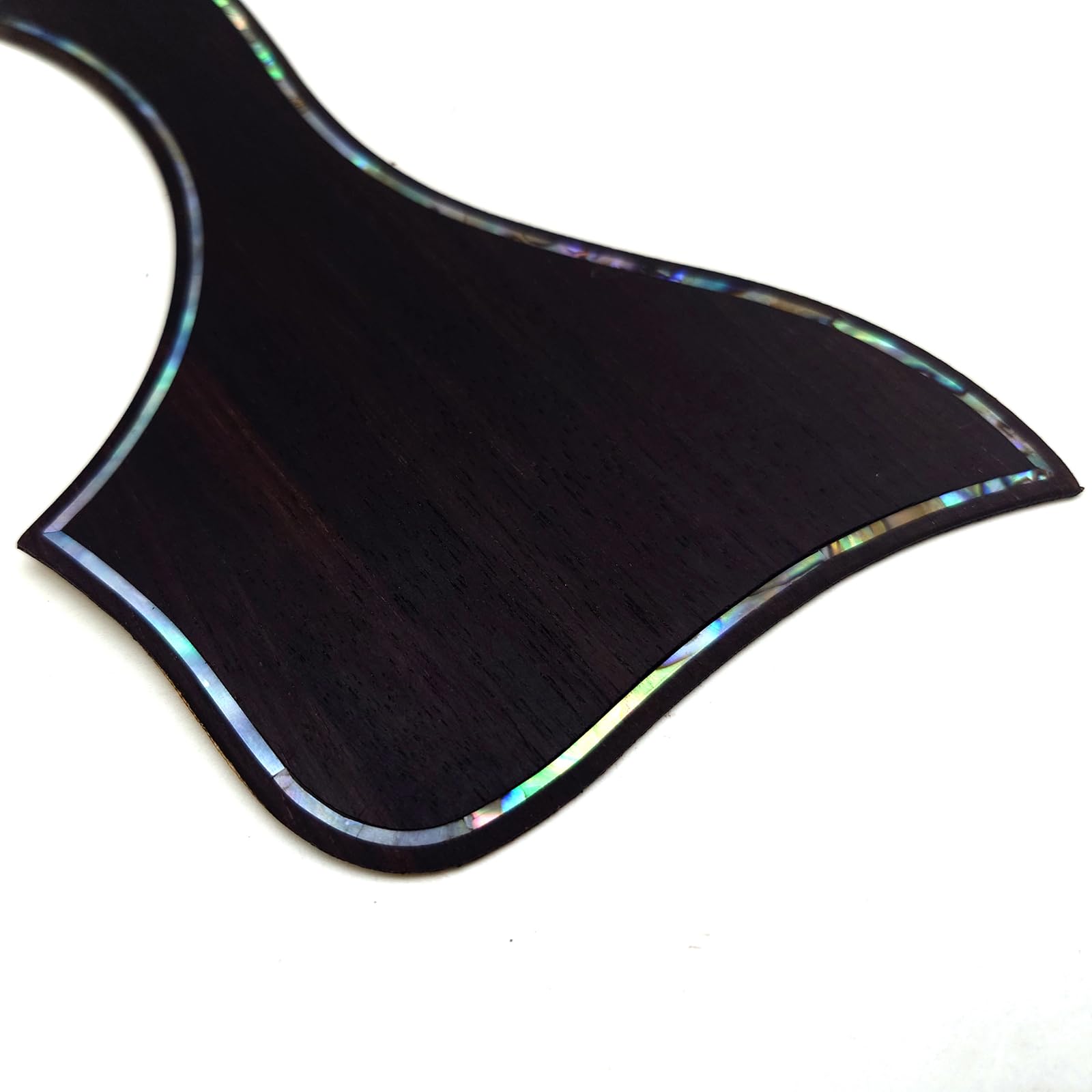 Guitar Pick Guard, Battipenna in abalone in palissandro autoadesivo for Chitarre acustiche folk D-45 Taylor(33)