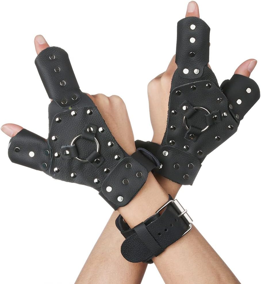 Marksman® Right Hand Guard and Wrist Protector – PU Leather Guard for Slingshot, Archery & Outdoor Precision Sports