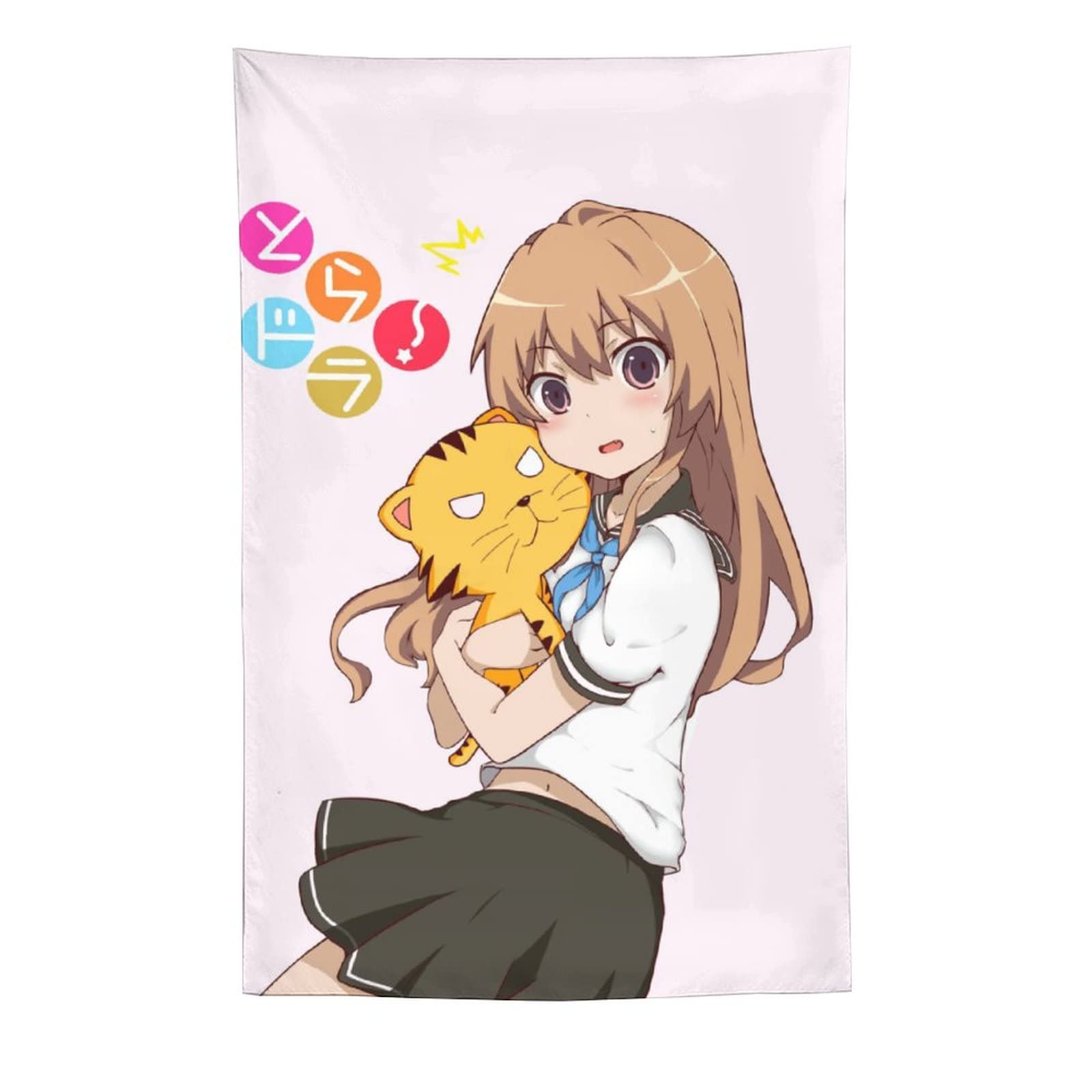 Amazon.co.jp: タペストリー 可愛い キャラクター柄 とらドラ 逢坂大河