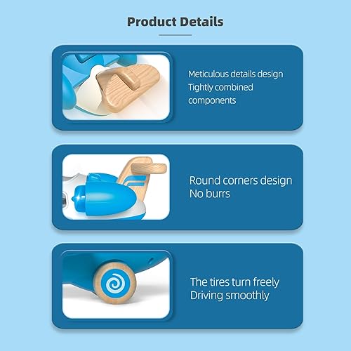 Miniatura 4 de Avión de juguete para niños, juguetes de hidroavión con sonido y luz, juguetes de hidroavión para introducir conocimiento aeronáutico, regalo de