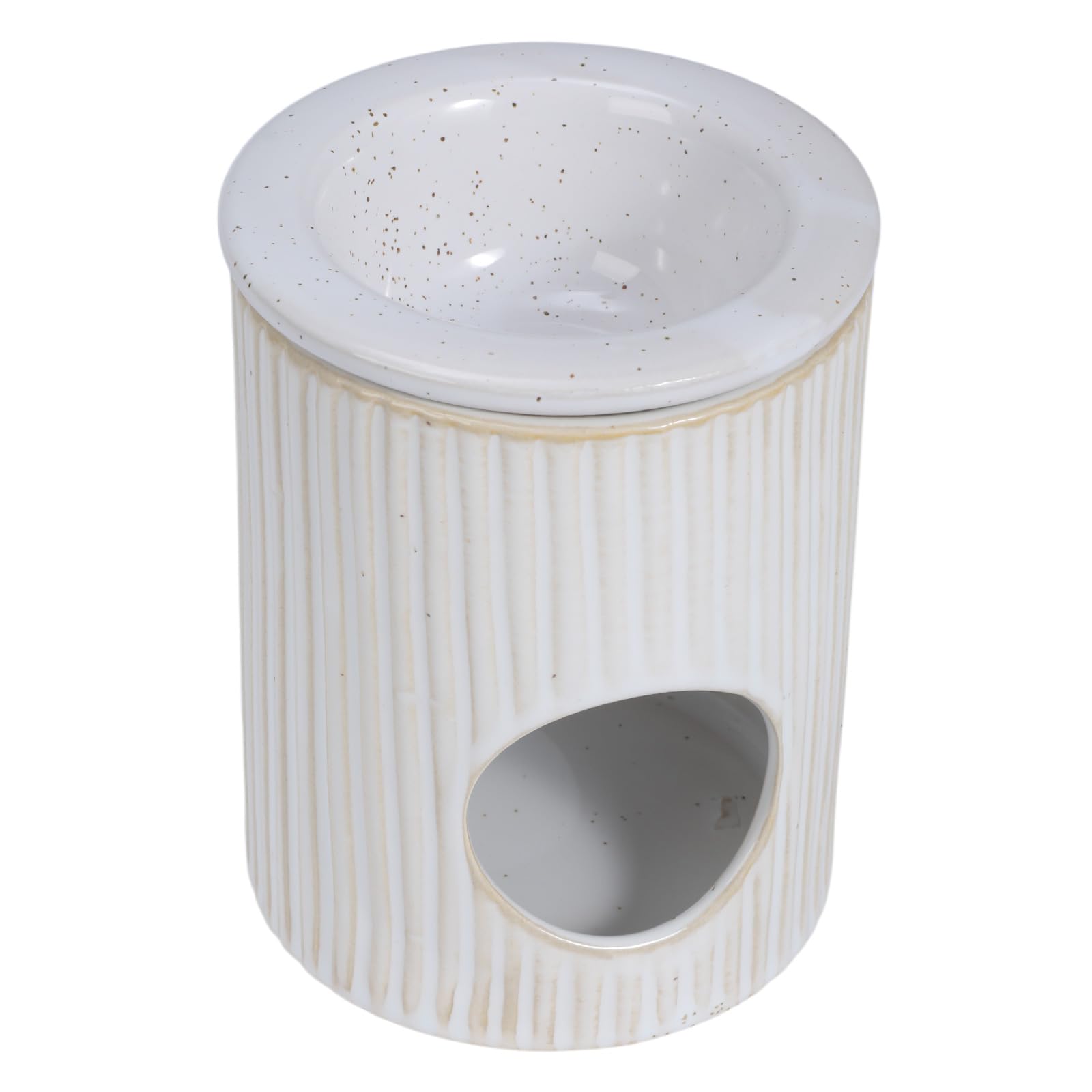 Tsophreniq Ceramics Split Oil Tart Burners Fragrances Diffuser Aromatherapies Essential Oil Warmer Tealight Holder Ceramics Burners