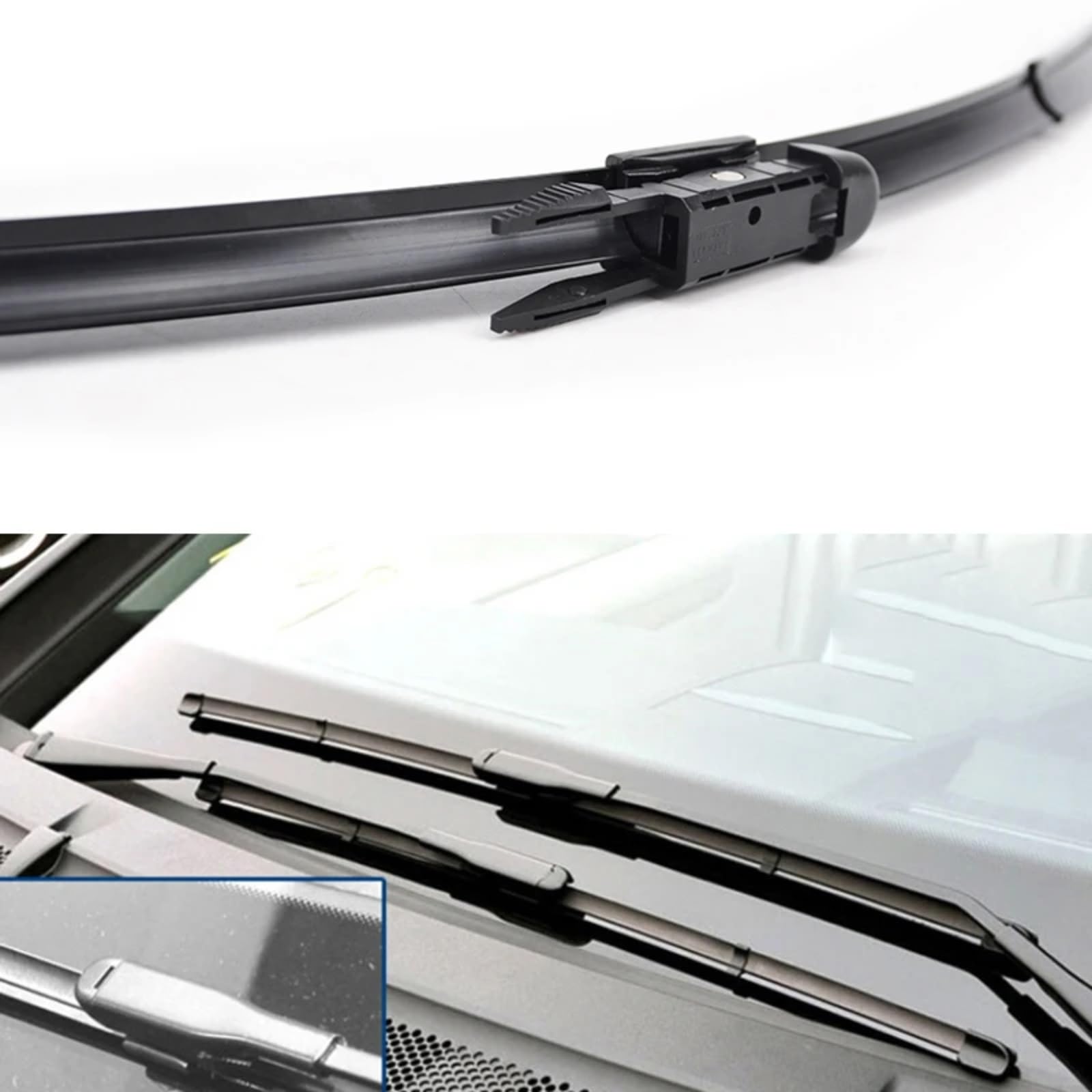 Limpia Parabrisas Escobillas Coche Para Benz Para A-Class W169 2004-2012 | Reemplazo de escobillas de limpiaparabrisas delantero y trasero, 3 uds., 26 "23" 12"