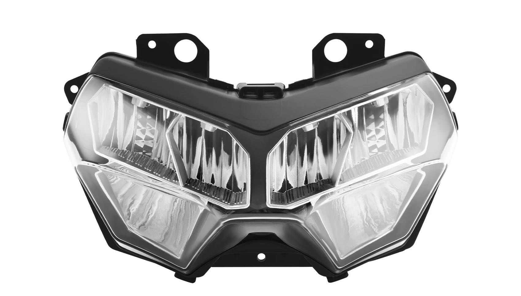 Ensemble de phare avant de moto à LED pour Kawasaki Z650 optique premium et durable