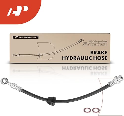 Miniatura 8 de A-Premium Manguera hidráulica de freno delantero compatible con Chevrolet Aveo 04-11, Aveo5 06-11 y Pontiac G3 09-10, G3 Wave 09-09, Wave 05-08