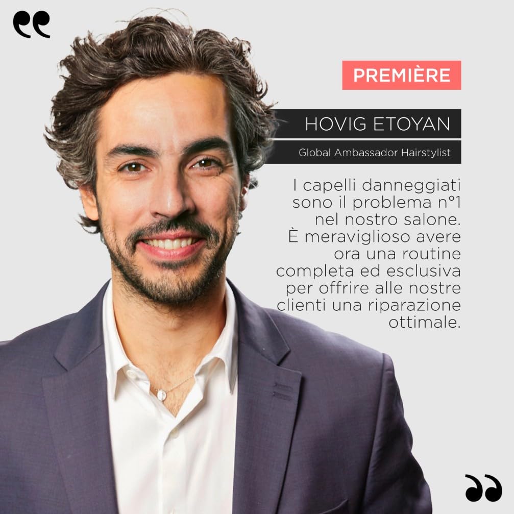 Kérastase, Premiére, Siero Filler Riparatore, Per Capelli Danneggiati, Azione Anti-Crespo, Capelli Più forti, Serum Réparateur, 90 ml