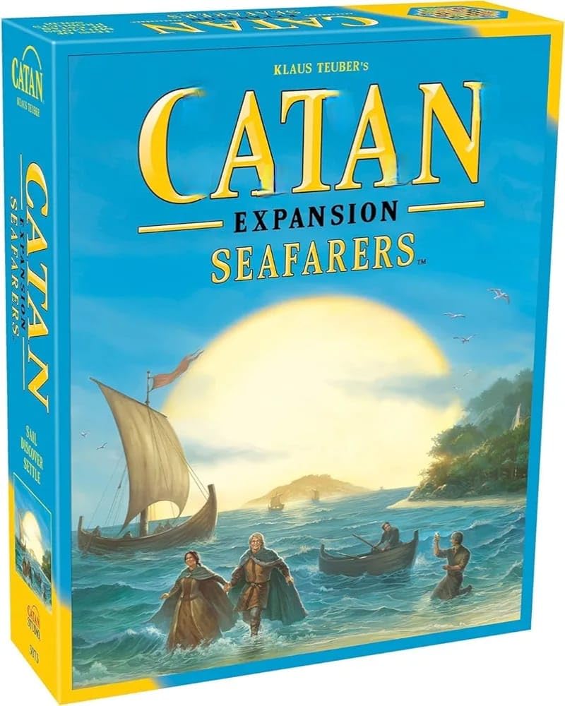 CATAaN Seafarers Board Game Expansion – Strategy Sailing Adventure Add-On for Base Game-image-3