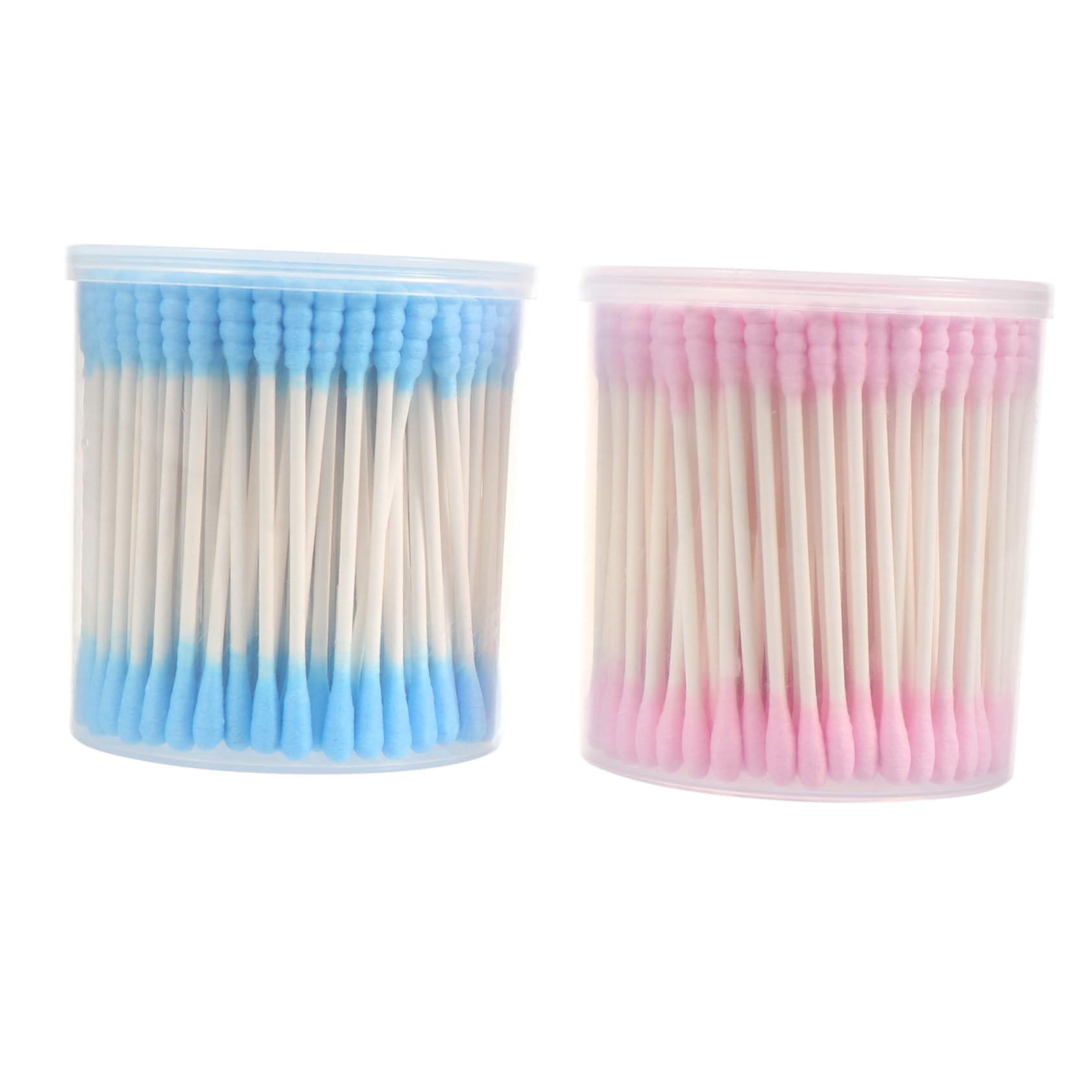 FOMIYES 400pcs Double-head Cotton Swabs Makeup Cleaning Ear Cotton Tipped Applicators