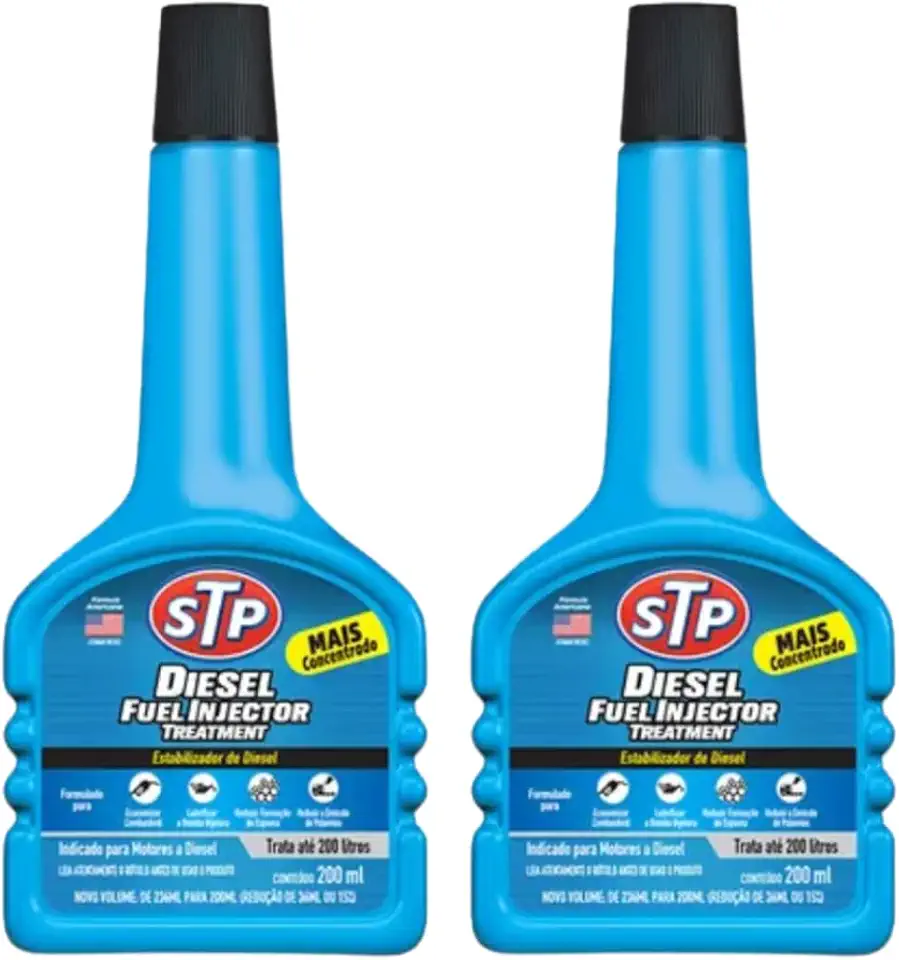 Par Aditivo Para Combustivel Diesel Stp Fuel Injector Treatment Motor A Diesel