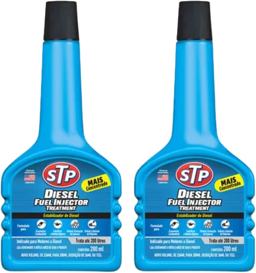 Par Aditivo Para Combustivel Diesel Stp Fuel Injector Treatment Motor A Diesel