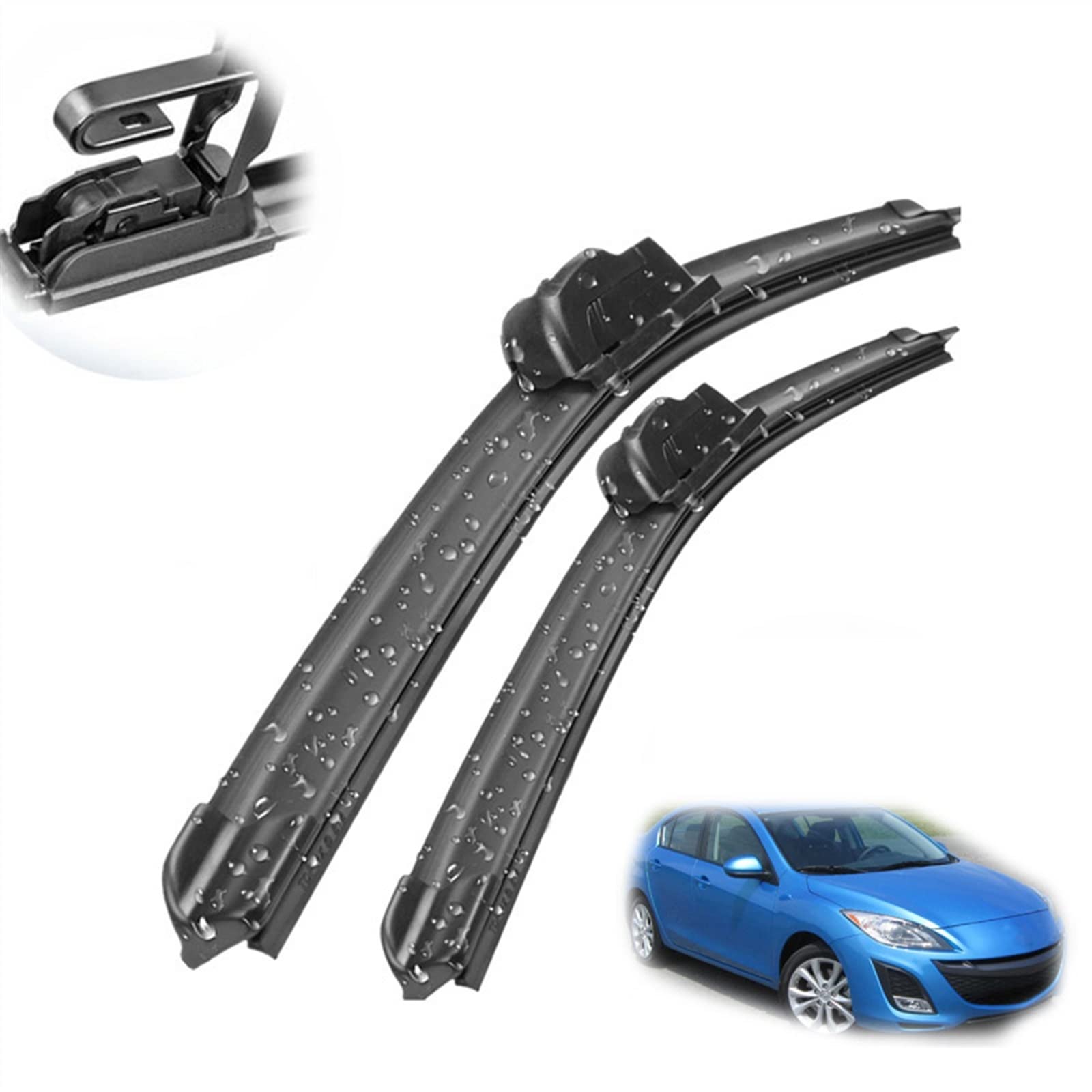 Balais d'essuie-glace Mazda 3 BL MK2 2011 2012 pare-brise avant