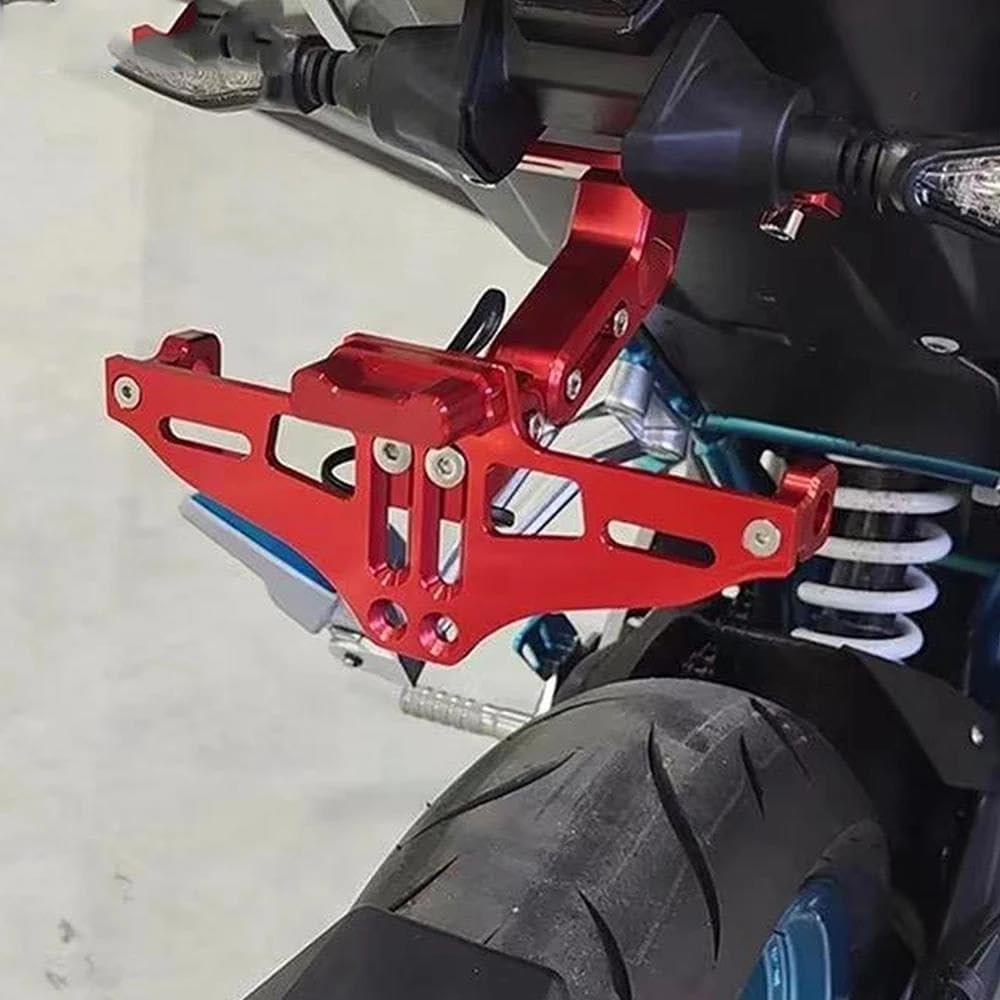 Motorcycle Rear License Number Plate Mount Holder for Hon&da VTX1300C VTX 1300 C 2004 2005 Motorcycle(Titanium)