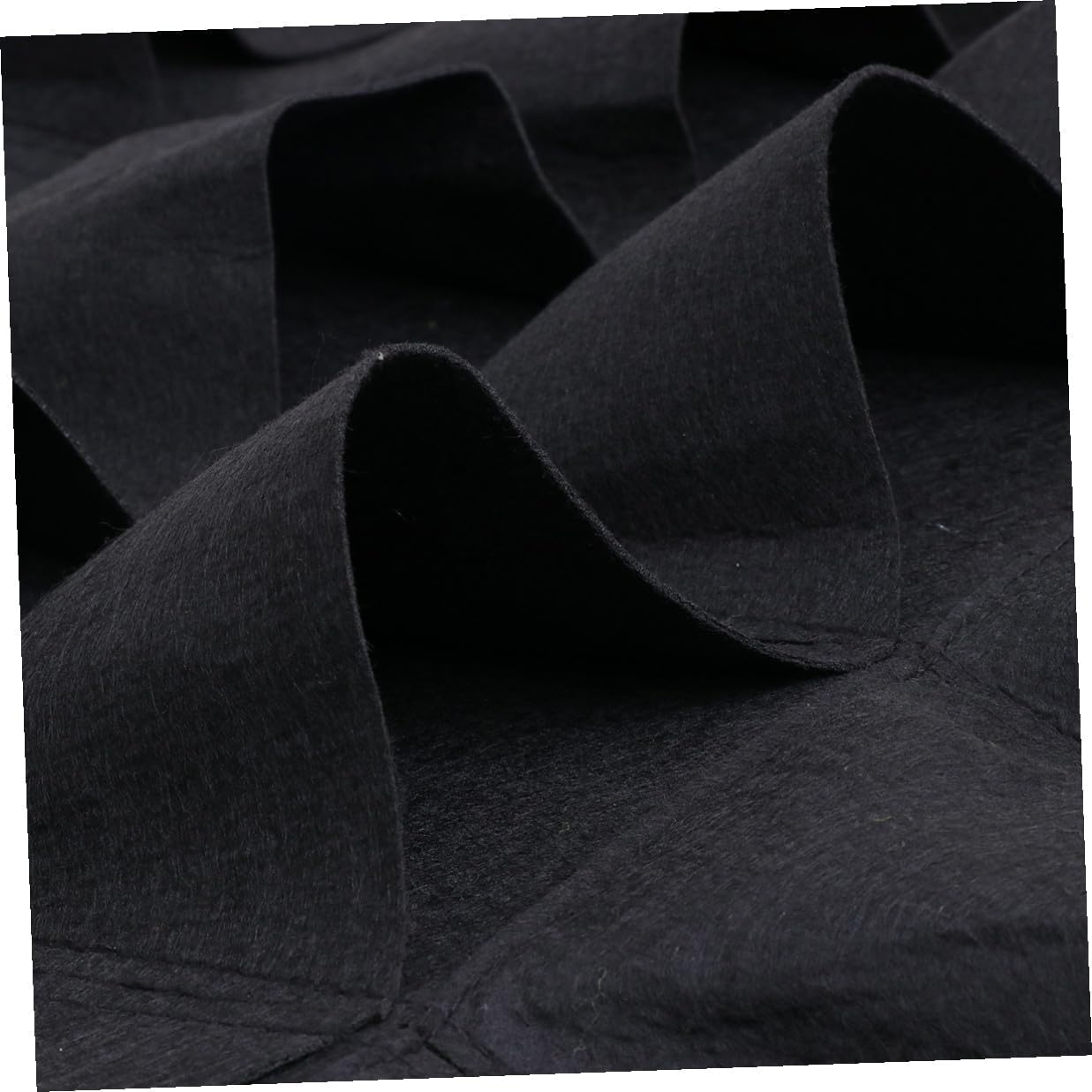 UPKOCH Wall Hanging Planting Bag with 49 Pockets Black Felt Nursery Bag for Outdoor Balcony Garden Plant Container Suitable for Herbs Succulents and Vegetables