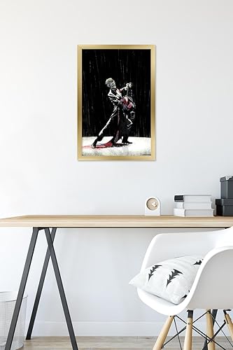 Miniatura 38 de Trends International DC Comics Joker - Póster de pared con texto en inglés "Dancing In The Dark", 34 pulgadas de largo x 22.4 W, versión premium sin