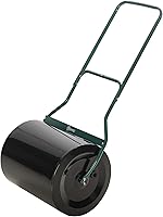 Outsunny 20-Inch Push/Tow-Behind Lawn Roller - 16 Gal Water/Sand Fill for Smooth Sod & Lawn Flattening