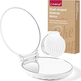 Espejo de maquillaje compacto para bolso, esp...