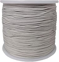 Vista 15 de Cuerda de nailon de 109 yardas de 0.031 in para pulseras de macramé, nudos chinos, collares, colgantes, fabricación de joyas (rojo)