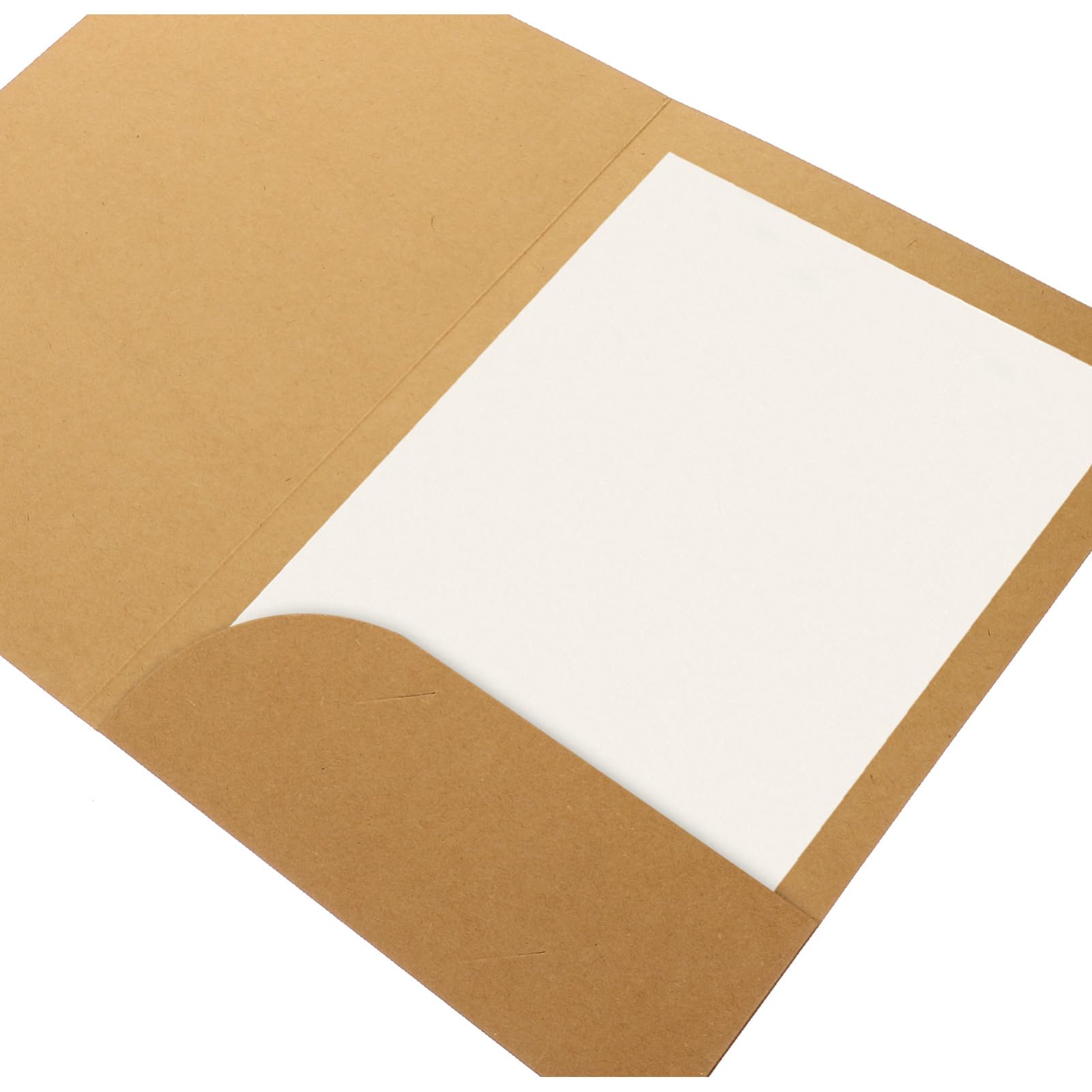 Carpeta de Archivos de Presentación A4 20 Piezas de Papel Kraft