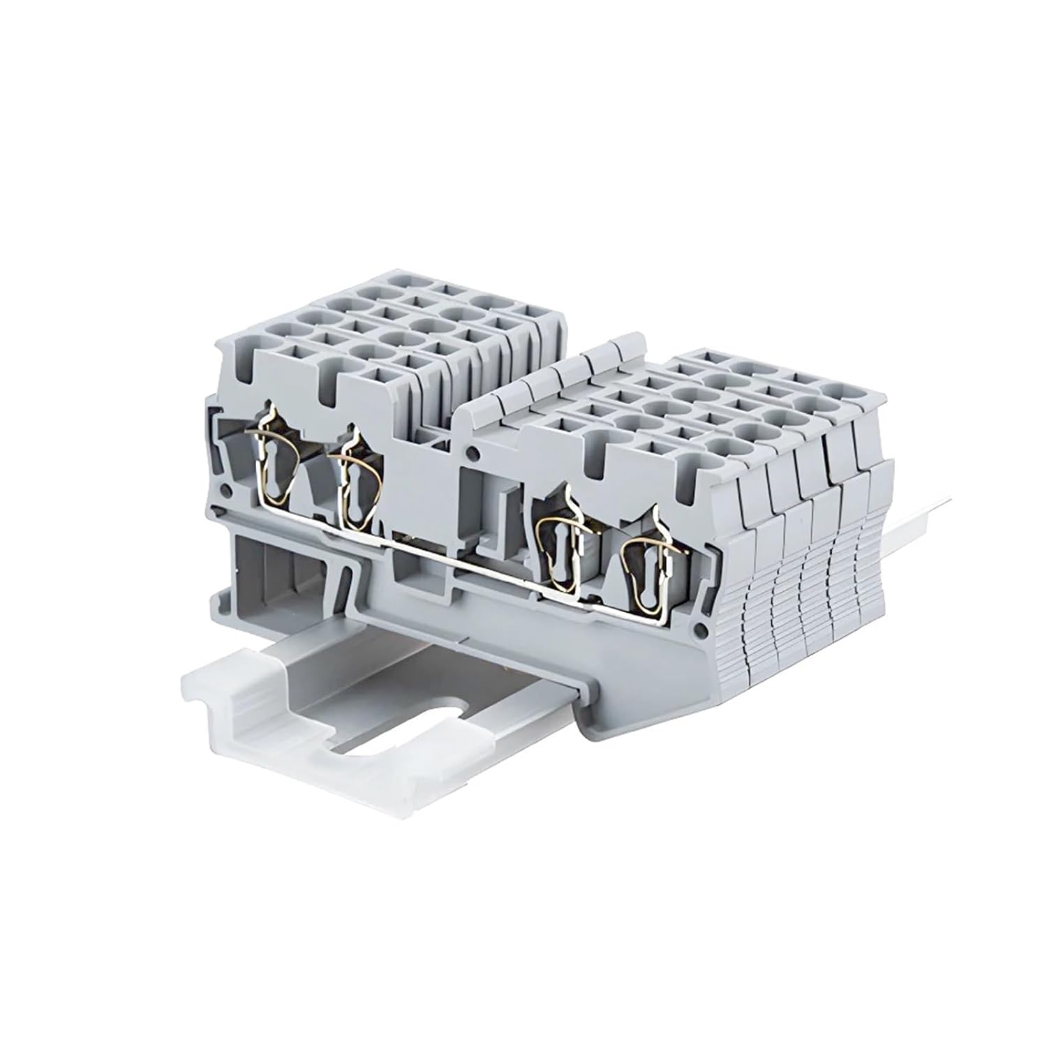 90Pcs ST-2.5-Quattro Din Rail Terminal Block
