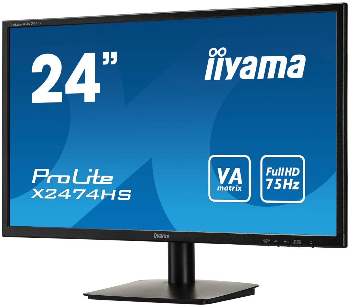 Amazon.co.jp: iiyama モニター ディスプレイ X2474HS-B1 (23.6インチ
