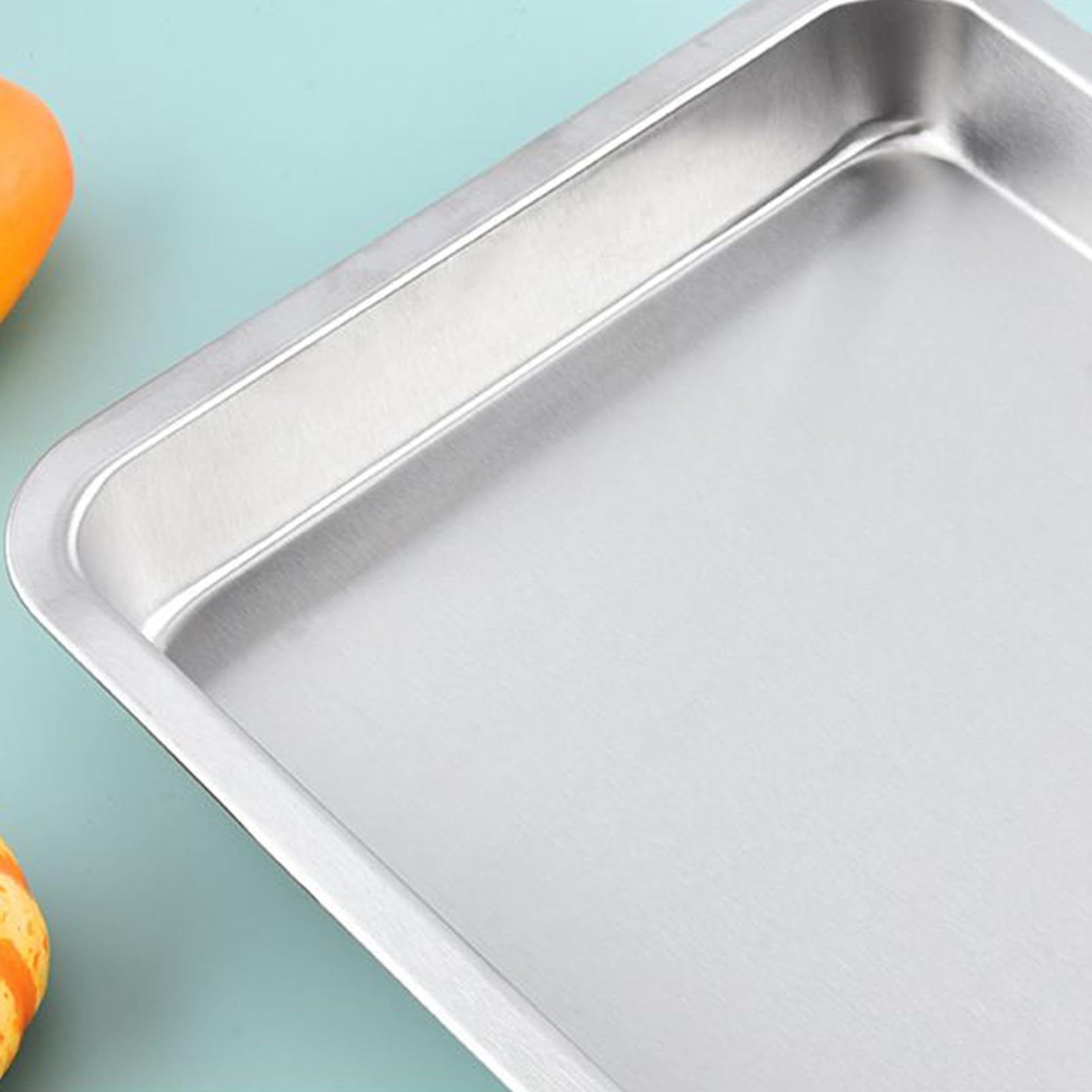 Cestello Per Grigliare Verdure Fondo , Rettangolare, Acciaio | Set Di Cestini Per Griglia BBQ Gabbia BBQ Verdure Carne Peperoni Gamberi Bocca Bassa Per Picnic Riunioni Famiglia Feste