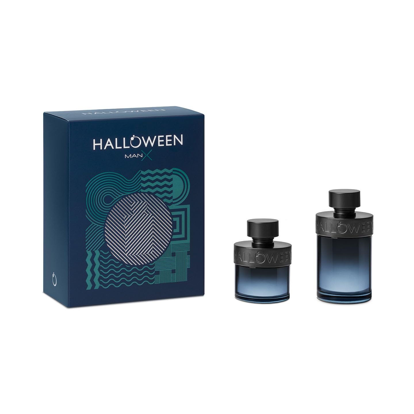 Halloween Man X, set di profumi, contiene due Eau de Toilette da 125 ml e 50 ml, da uomo, edizione speciale