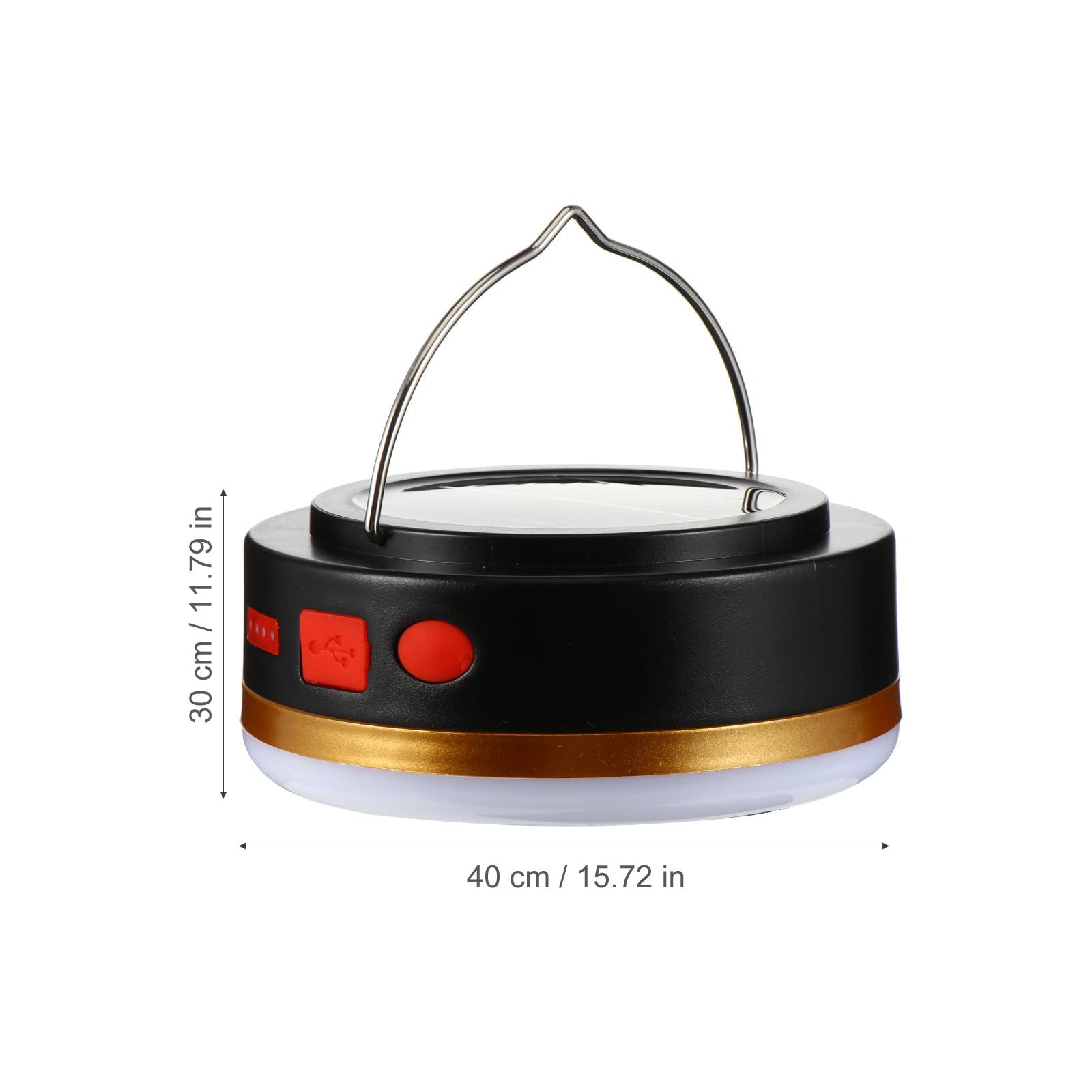 Linterna Solar LED de Camping 300w de PC para Emergencia