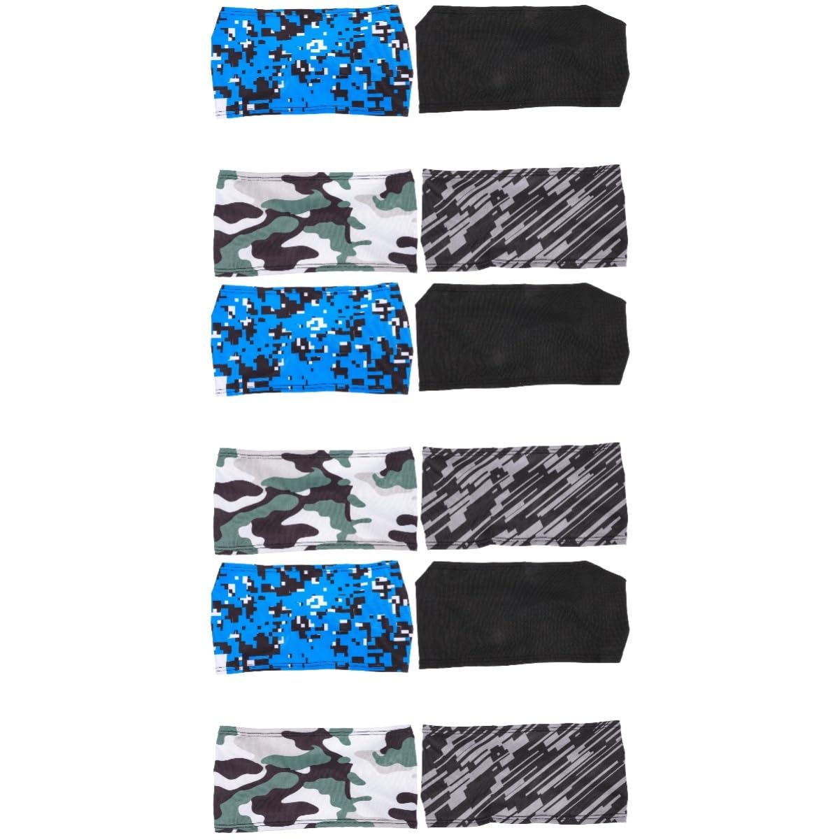 ibasenice Diademas Deportivas para Hombre Bandas Absorbentes De Sudor Headbands De Fitness Elásticos para Ejercicio Adecuadas para Correr Baloncesto