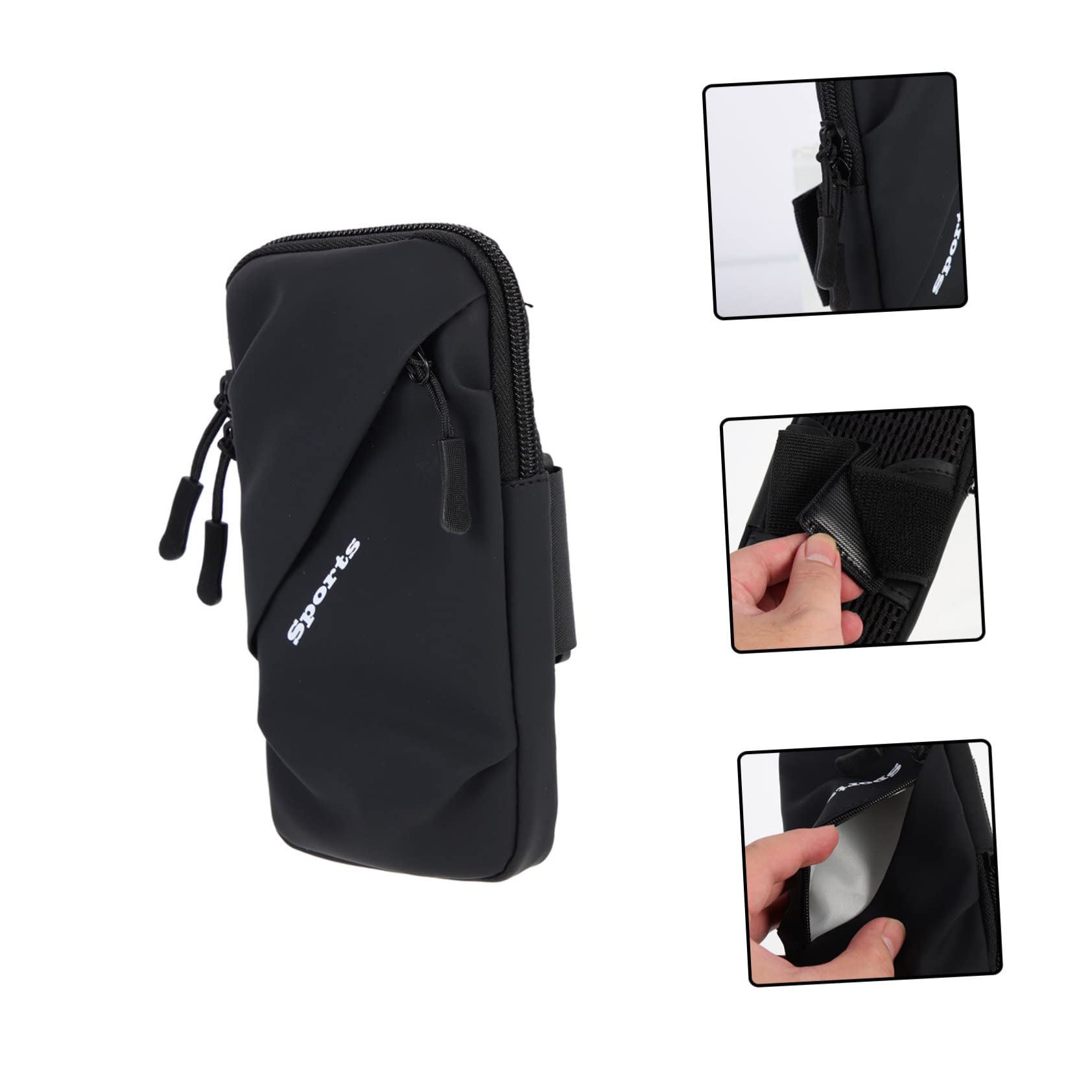 Gatuida 4pièces Brassard De Course Étanche pour Smartphone Pochette Sportive Respirante pour Jogging Et Activités Extérieures Support pour Téléphone