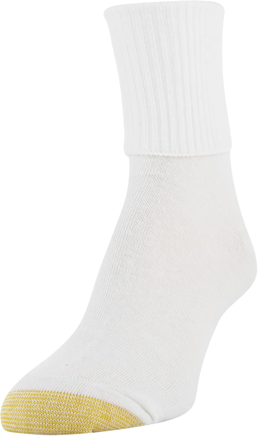 GOLDTOE Women's Classic Turn Cuff Socks (Multipairs)
