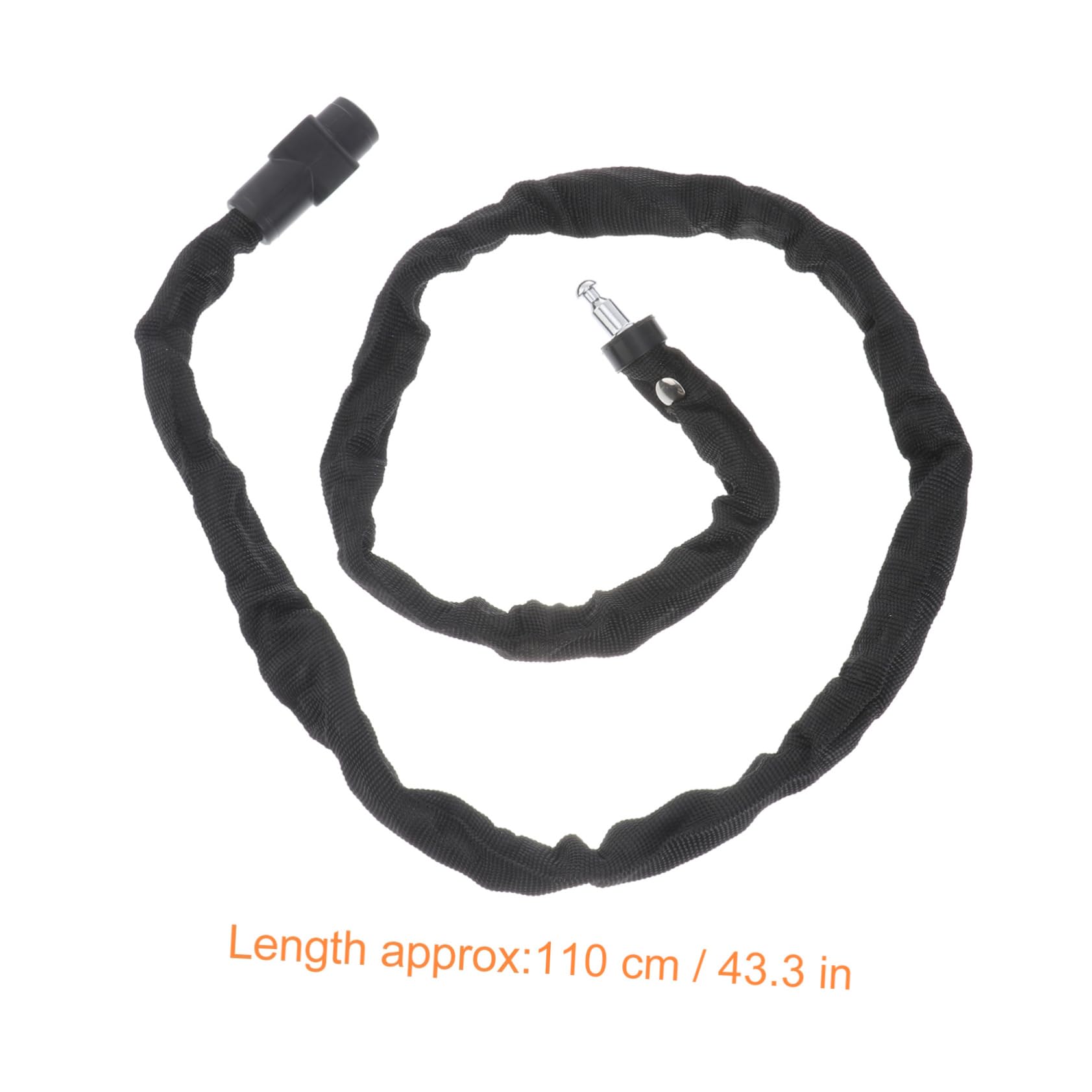 Yardwe Anti-Theft Lock Ebike Lock Scooter Lock Bicycle Lock Bicycle Bell U Lock Door Lock Bike Locks Lock Combination Electric Bike para Bicycle Chain Lock Gate Lock Bike Bell Black