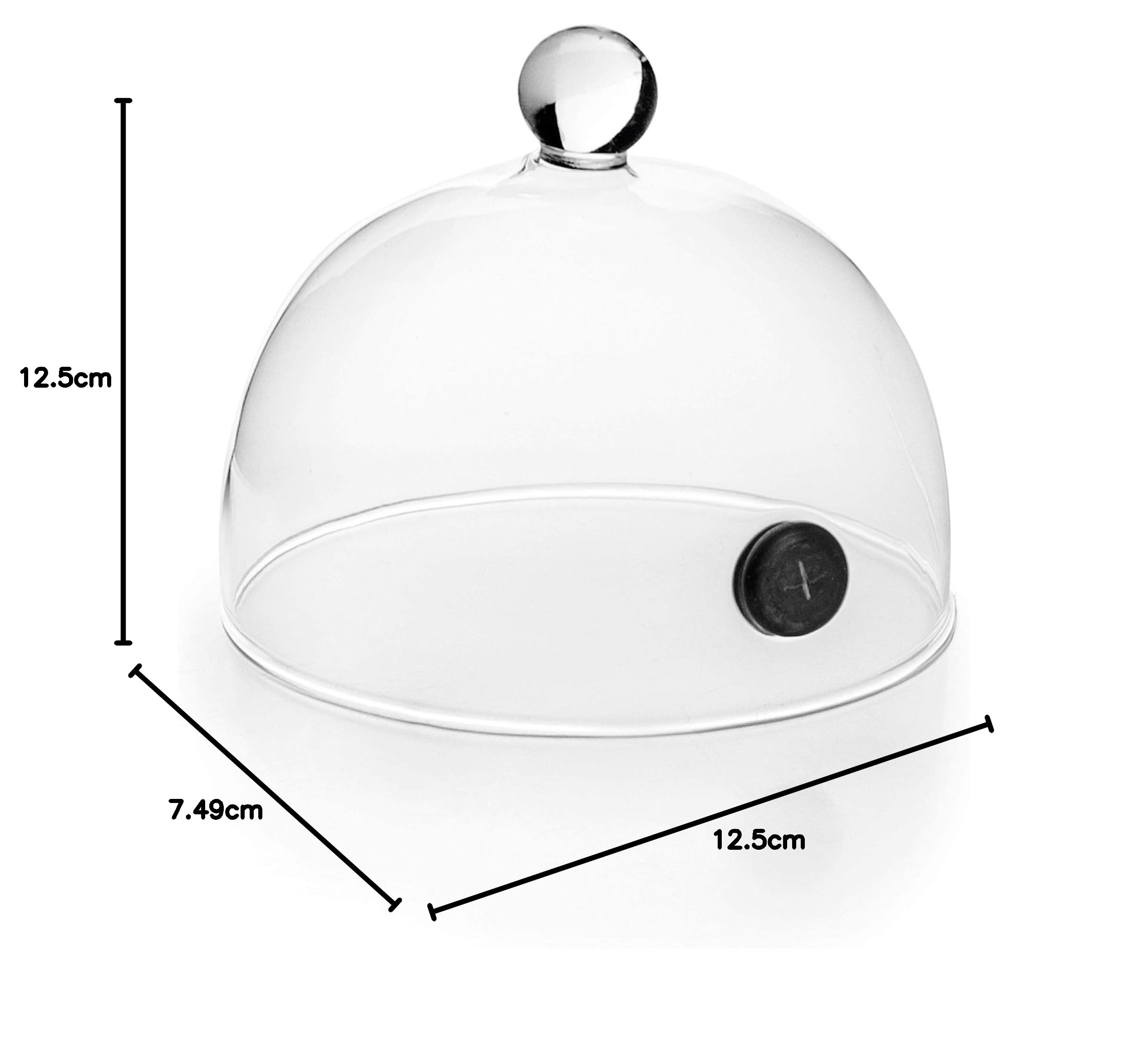 Campana per la protezione di alimenti Magic, ⌀12,5 x 7,5 cm