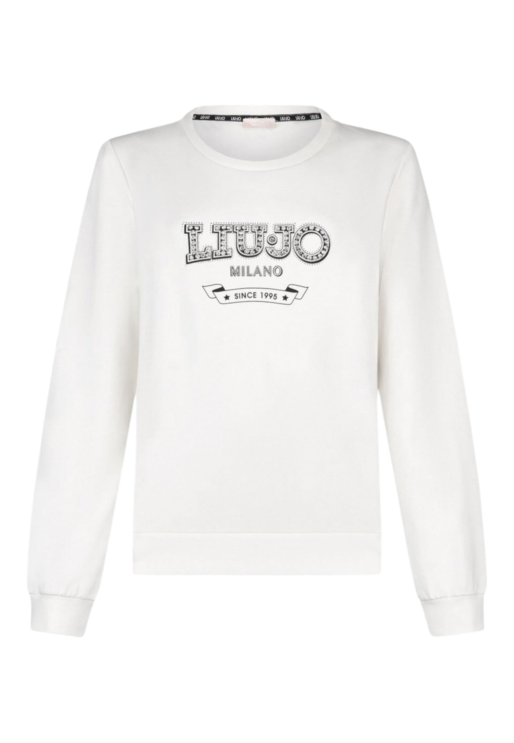Liu Jo Donna Felpa A Girocollo Cotone TA6073FS090