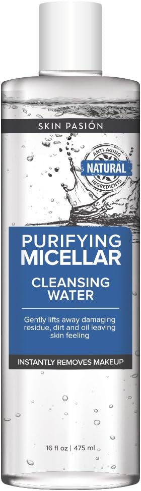 Skin Pasion Purifying Micellar Cleansing Water 16oz / 475ml