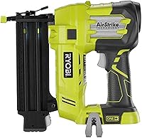 RYOBI 18V ONE+ P320 AirStrike 18-Gauge Cordless Brad Nailer - Tool Only, Compressor-Free Fastening