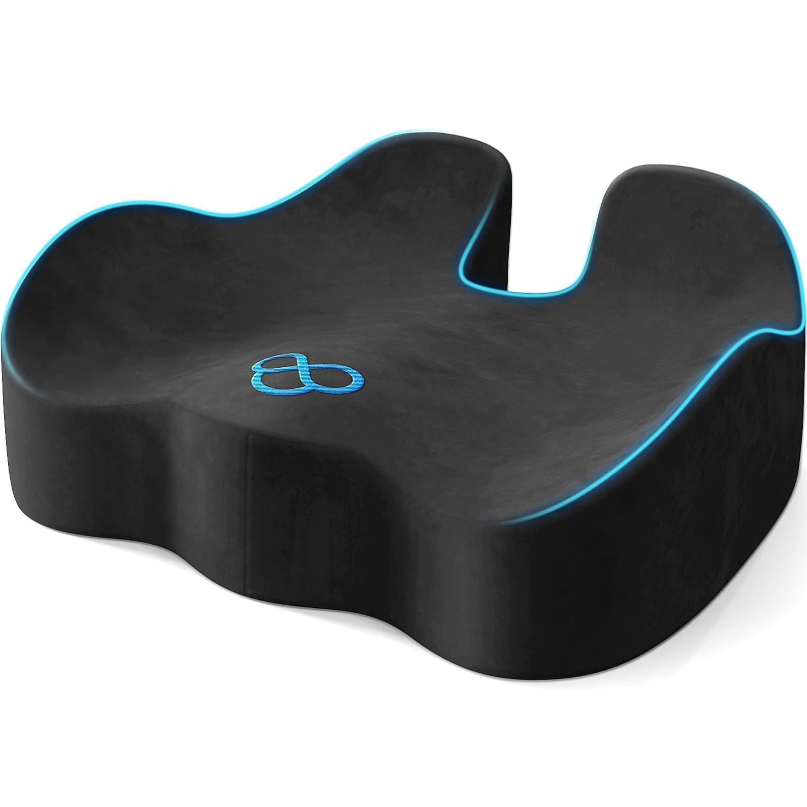Seat Cushion, Non-Slip Memory Foam Chair Cushion for Taibone, Blue/X-Large — Amazon image 8