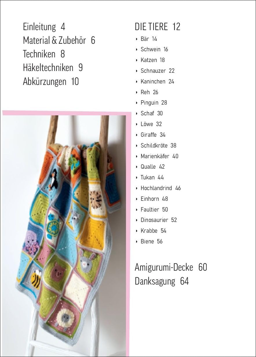 Amigurumi Granny Squares: 20 süße Tiermotive häkeln (mitp Kreativ)