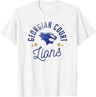 Georgian Court University Lions Logo T-Shirt