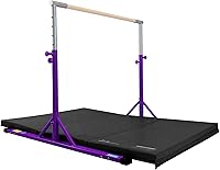 Vista 6 de Z Athletic Kip Bar and Folding Gymnastics Mat, 4 Ft x 8 Ft x 2 In