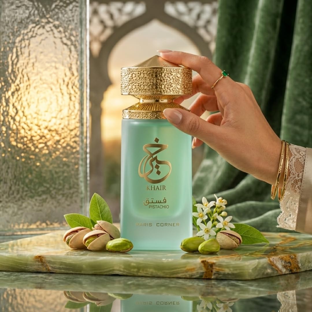 香水(女性用) PARIS CORNER KHAIR PISTACHIO EDP 100ml Khair - Pistachio by Paris Corner for Unisex - 3.4 oz EDP Spray