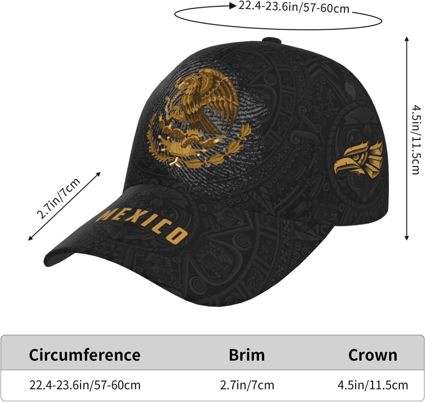 Canadian Baseball Cap Maple Leaf Flag Printed Cap Adjustable Dad Hat Golf Hat for Men and Women