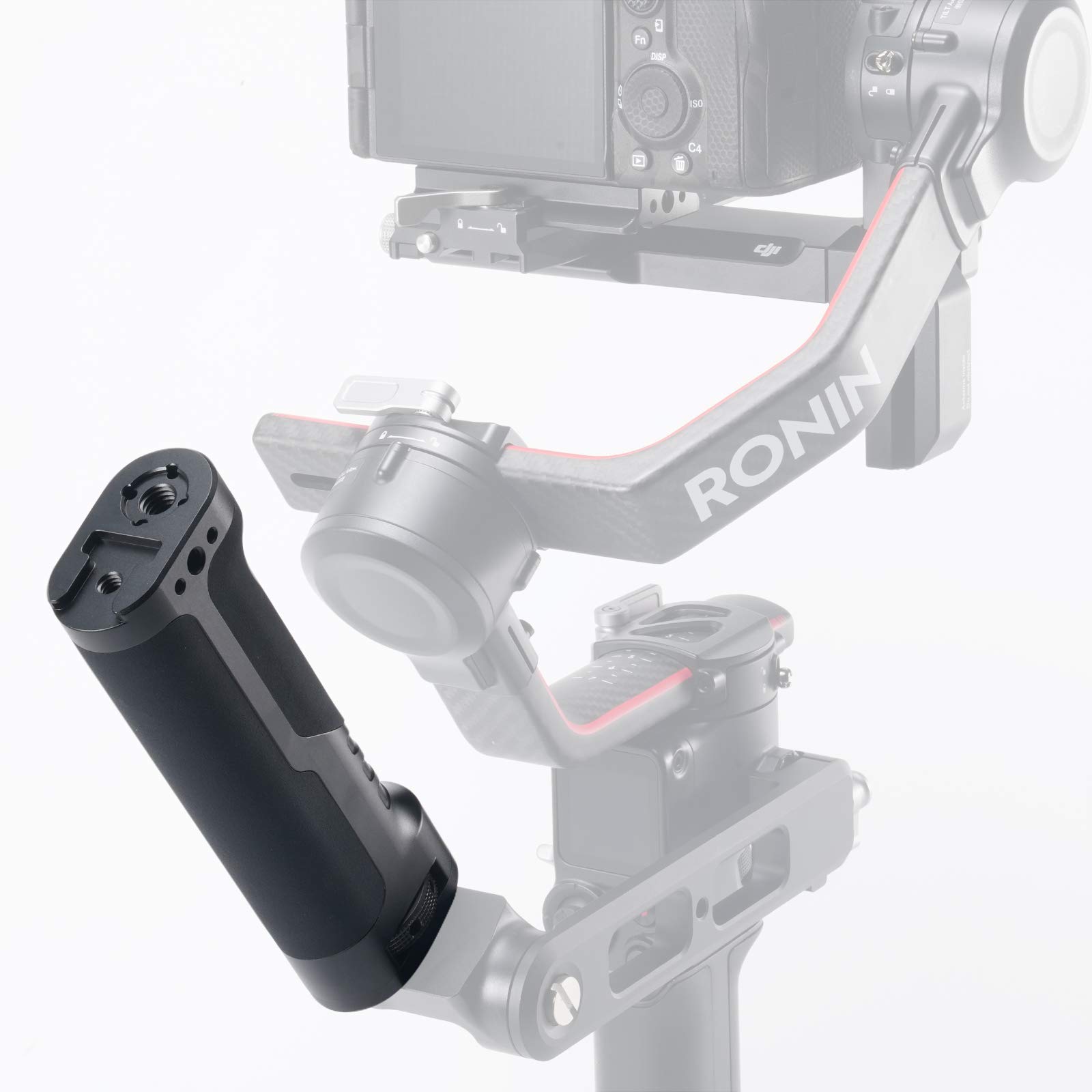 Tilta Maniglia Posteriore In Silicone Per Gimbal DJI RS2/RSC2/RS3/RS3 Pro/RS4/RS4 Pro – Grip Ergonomico Con Attacchi Accessori - 2
