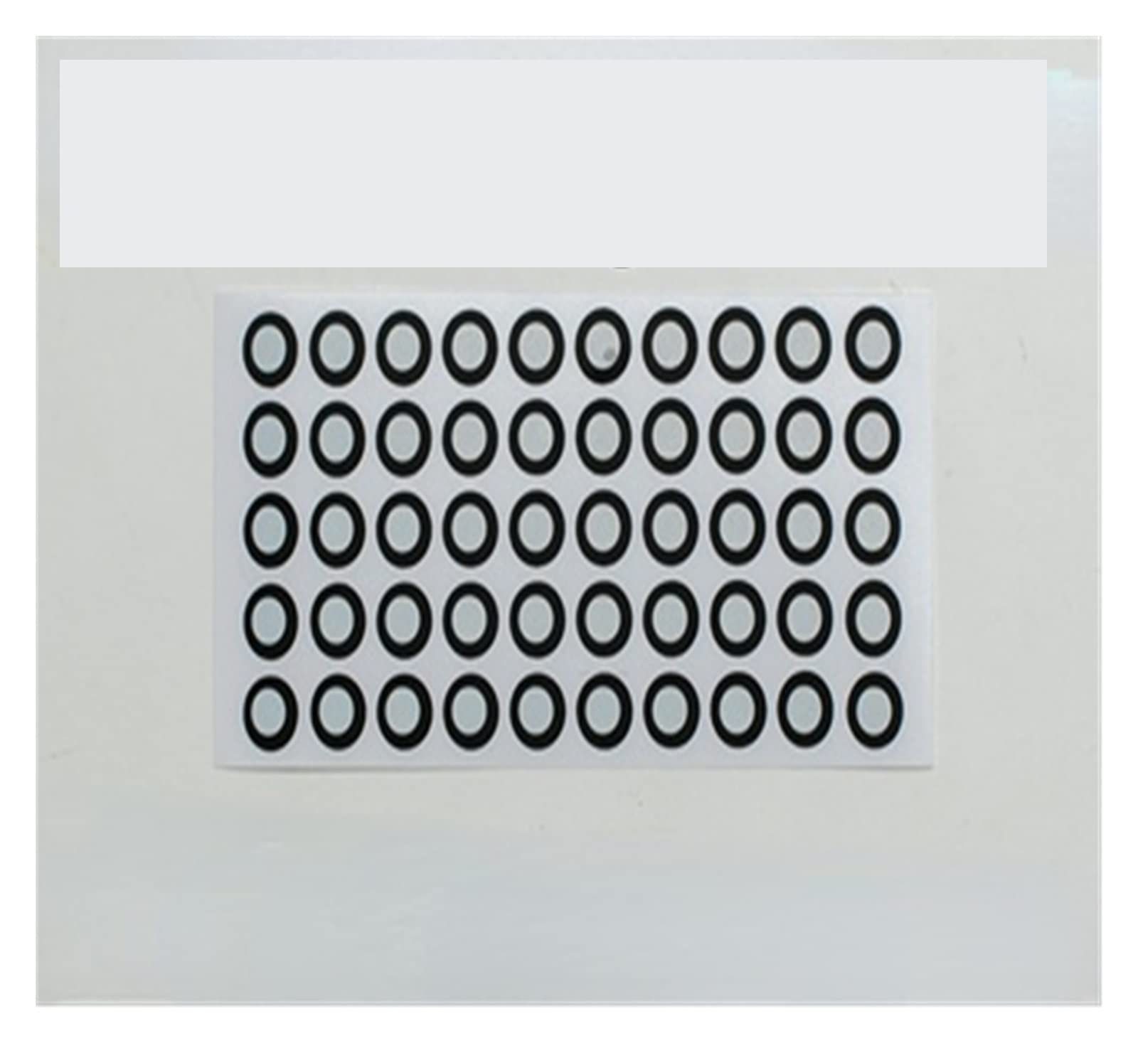 Handgehaltener 3D-Scanner Magnetischer 3D-Markierungspunkt Klebepunkt-Reflektor-Markierungspunkt,Laborpräzision(20mm x 30mm)