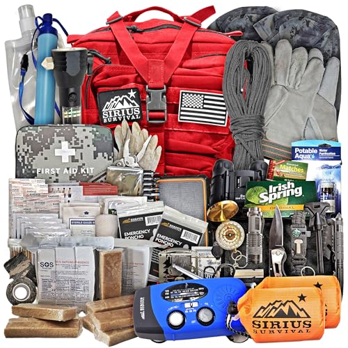 Sirius: Pre-Packed Bug Out Bag - 72 Hour Kit for 2 People -